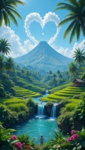 Portrait of a mountain.